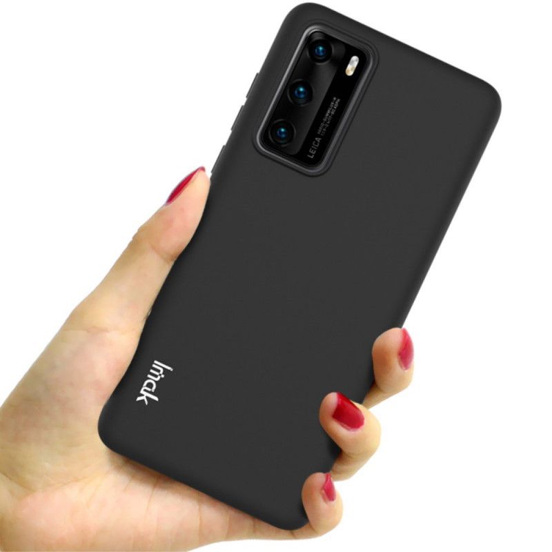 Hülle Huawei P40 Schwarz Handyhülle Silikonmatte Der Uc-1-Serie Imak