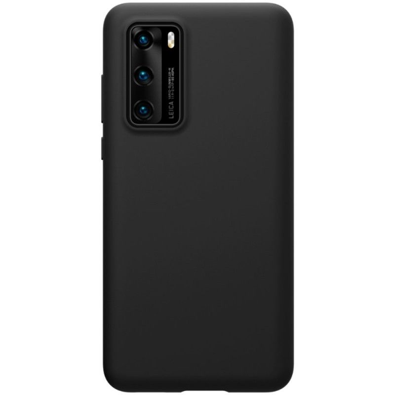 Hülle Huawei P40 Schwarz Nillkin Flex Pure Serie