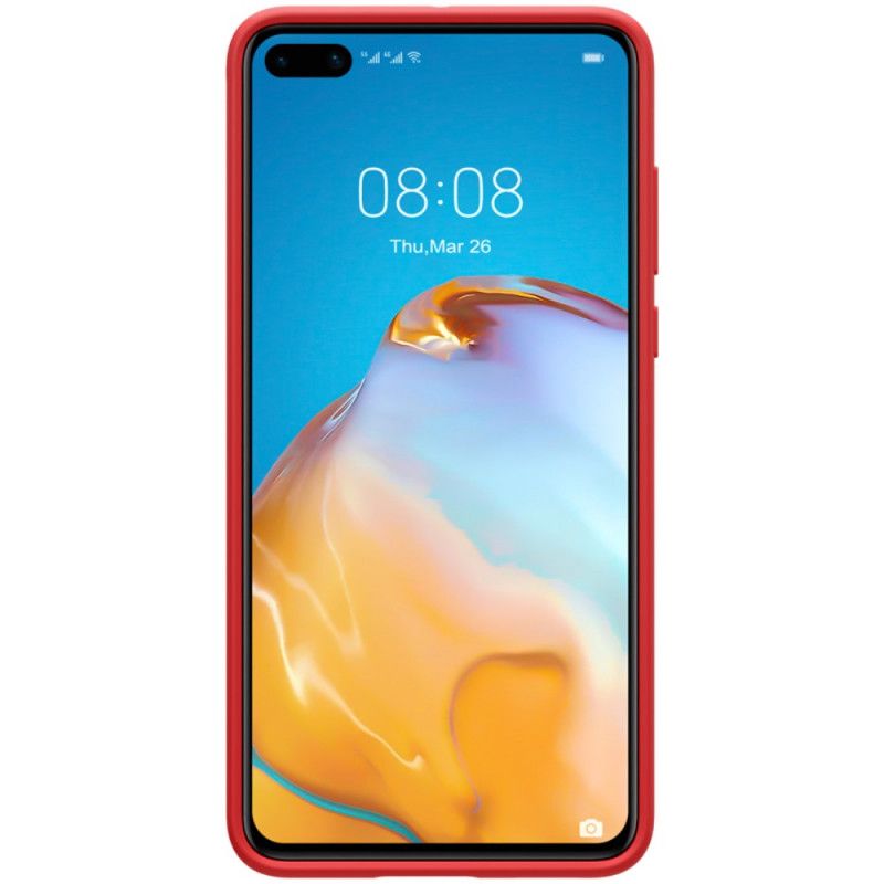 Hülle Huawei P40 Schwarz Nillkin Flex Pure Serie