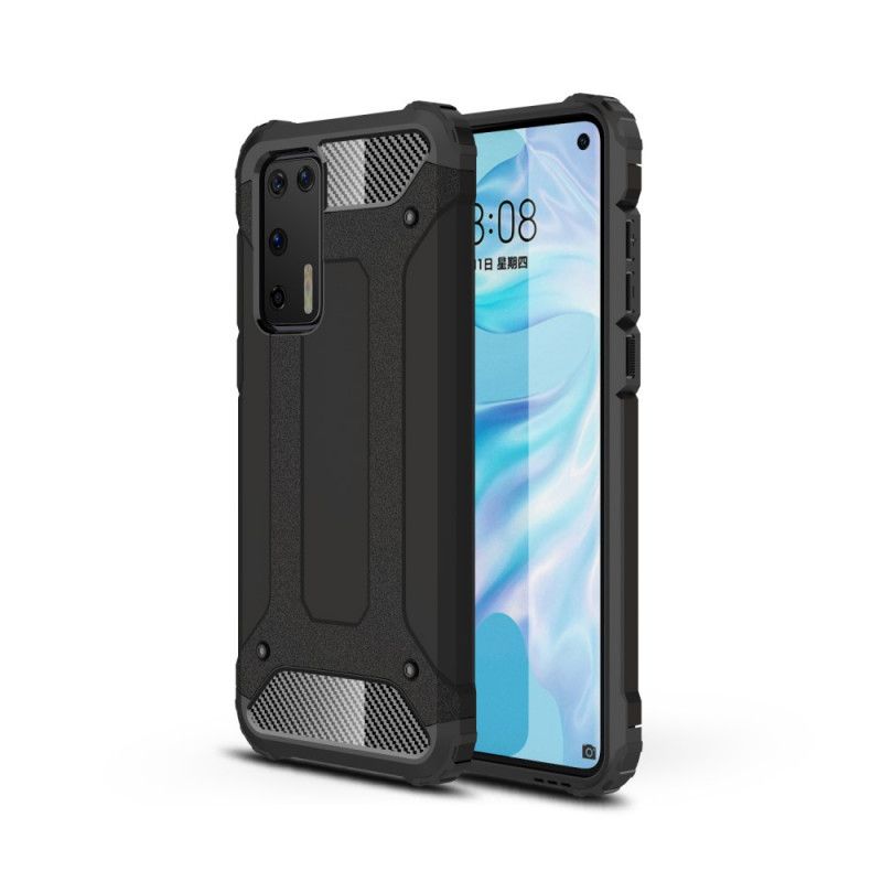 Hülle Huawei P40 Schwarz Überlebender