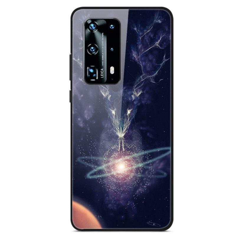 Hülle Huawei P40 Sternhirsch Gehärtetes Glas