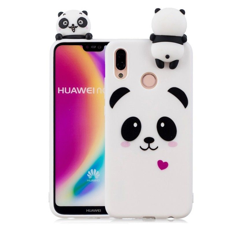 Hülle Huawei P20 Lite Lustiger 3D-Panda