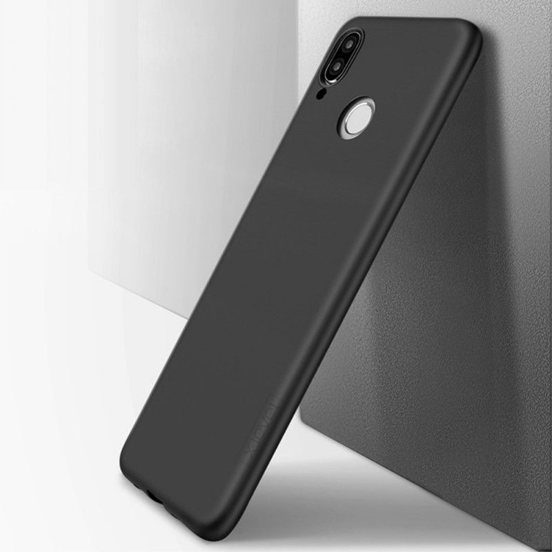 Hülle Huawei P20 Lite Schwarz Metallischer Effekt