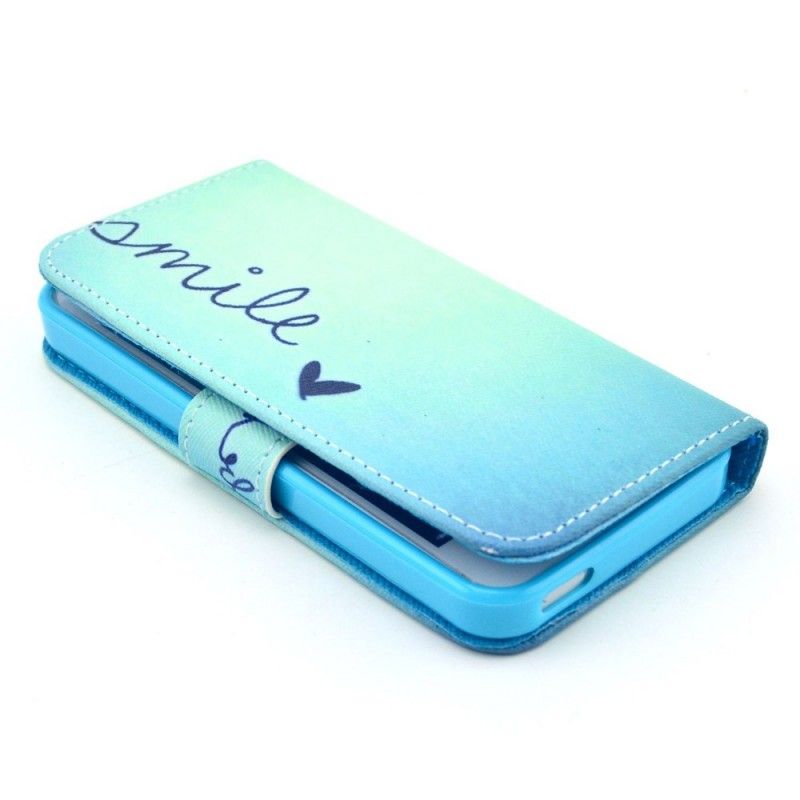 Lederhüllen Für iPhone 5 / 5S / SE Lächeln