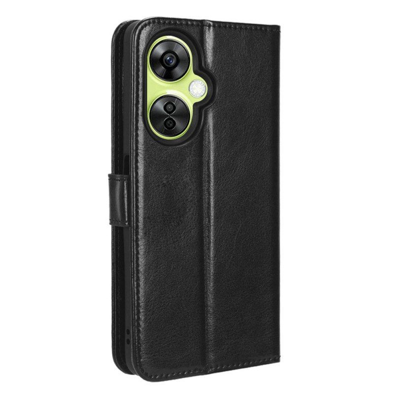 Flip Case Für OnePlus Nord CE 3 Lite 5G Mit Kordel Kunstlederarmband