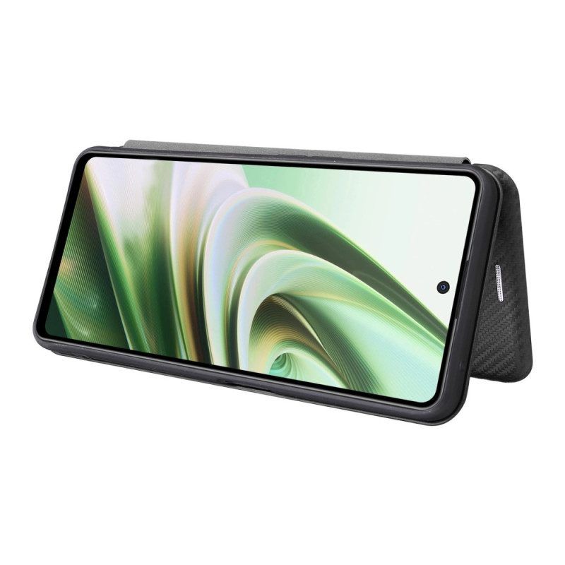 Schutzhülle Für OnePlus Nord CE 3 Lite 5G Flip Case Kohlefaser-textur