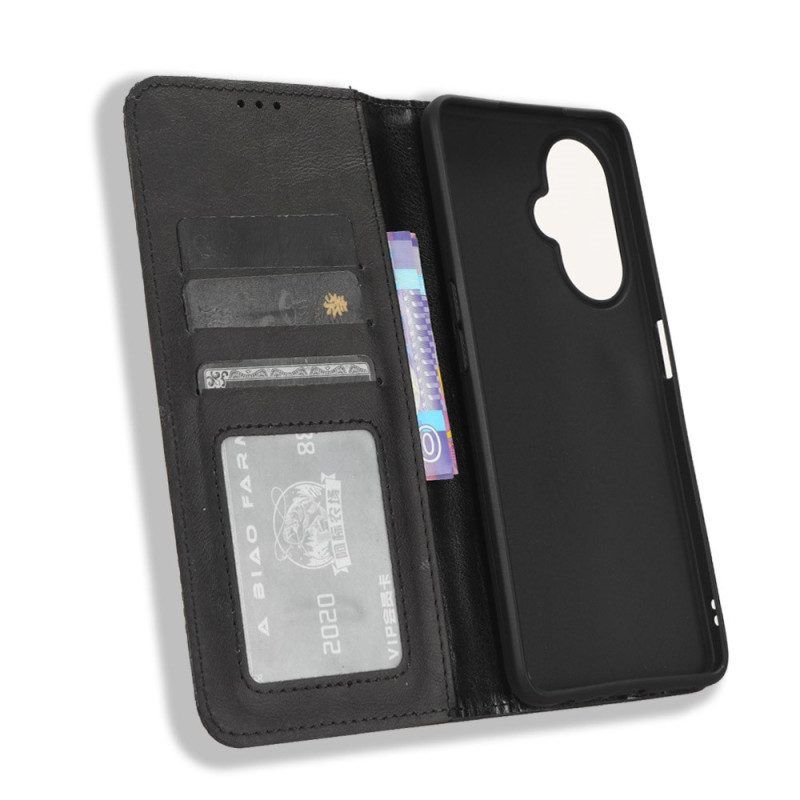 Schutzhülle Für OnePlus Nord CE 3 Lite 5G Flip Case Vintage Stilisiert