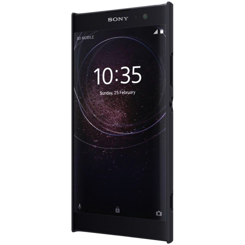 Hülle Für Sony Xperia XA2 Weiß Starrer Gefrosteter Nillkin