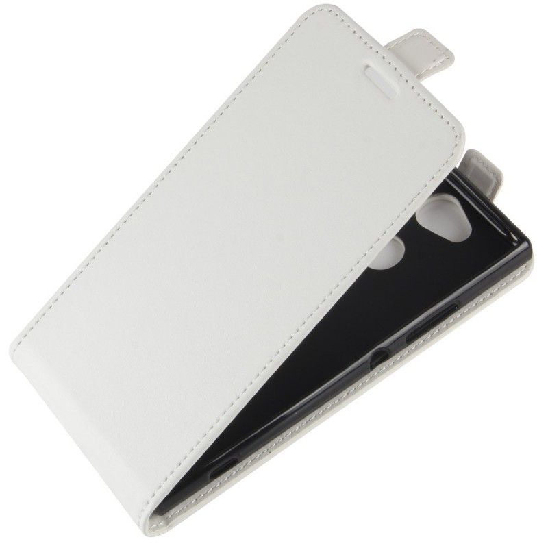 Lederhüllen Für Sony Xperia XA2 Schwarz Faltbar
