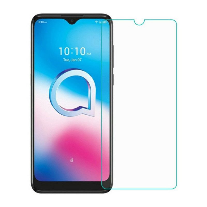 Schutz Aus Gehärtetem Glas Mit Bogenkante (0.3 Mm) Für Alcatel 3X (2019) Bildschirm