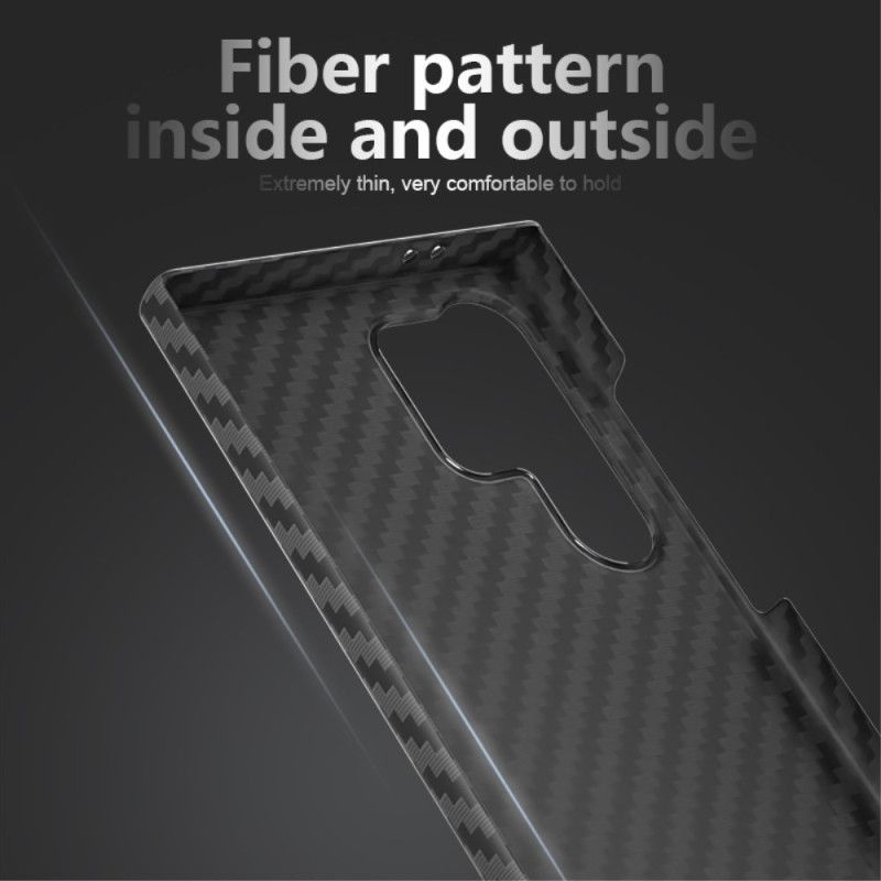 Hülle Für Samsung Galaxy S24 Ultra 5g Carbonfaser-textur