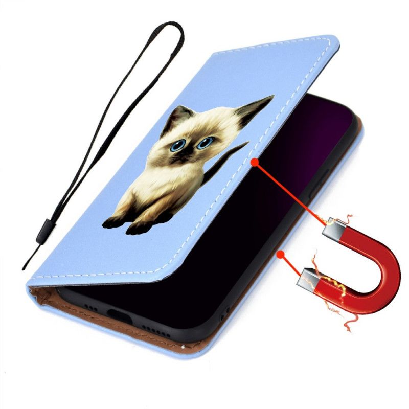 Flip Case iPhone 12 Pro Max Handyhülle Katzensuperstar