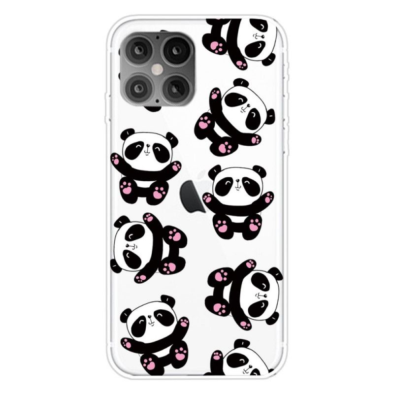Hülle Für iPhone 12 Pro Max Top-Spaß-Pandas