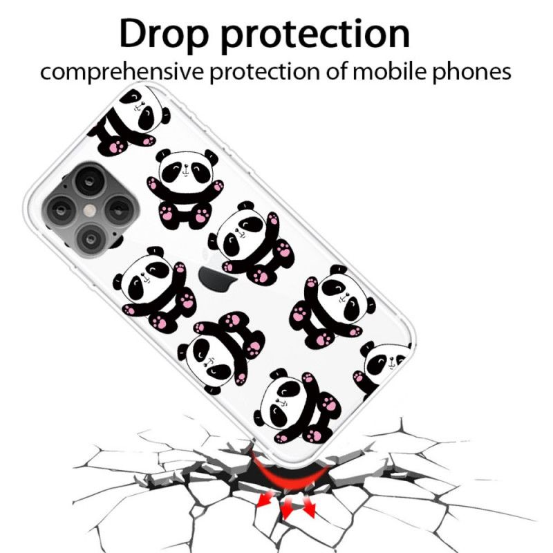 Hülle Für iPhone 12 Pro Max Top-Spaß-Pandas