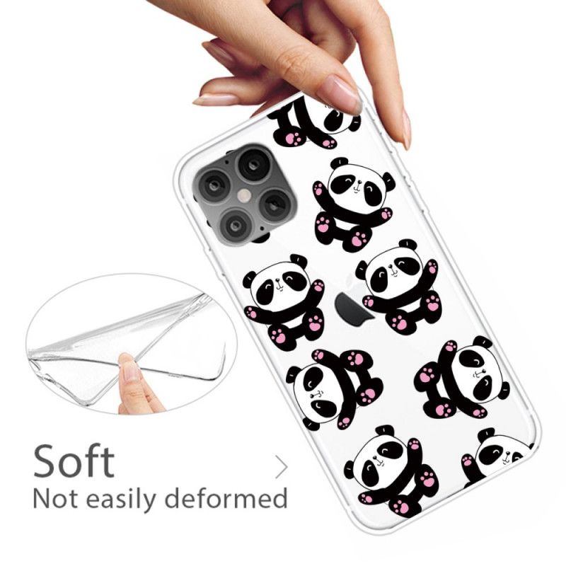 Hülle Für iPhone 12 Pro Max Top-Spaß-Pandas