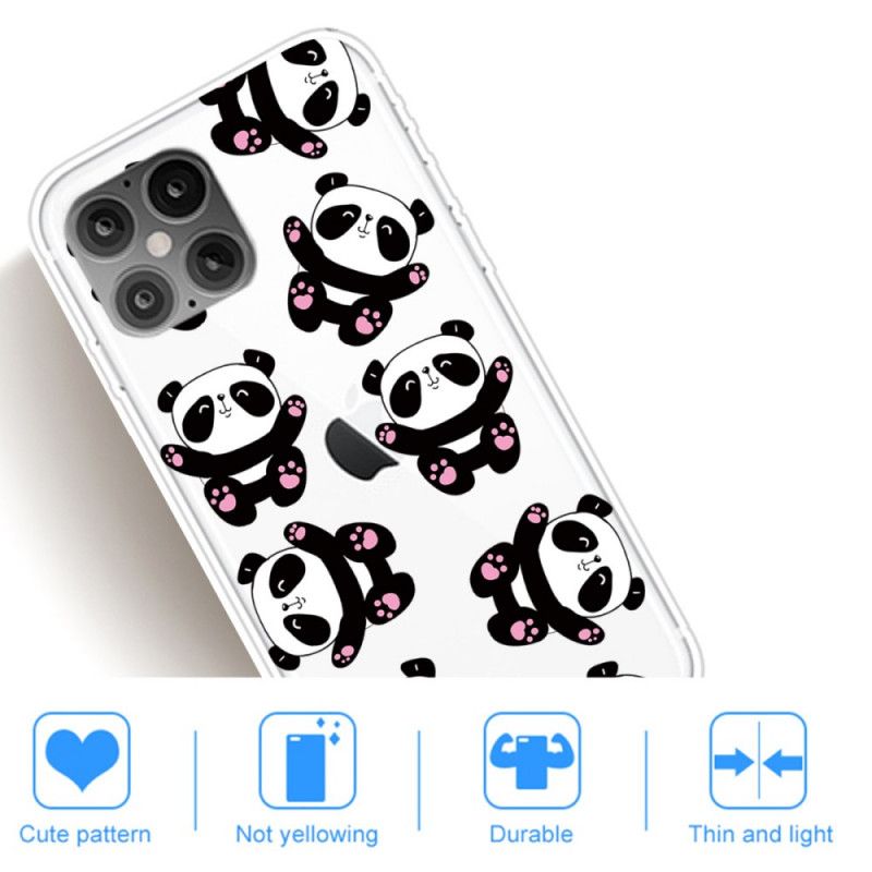 Hülle Für iPhone 12 Pro Max Top-Spaß-Pandas