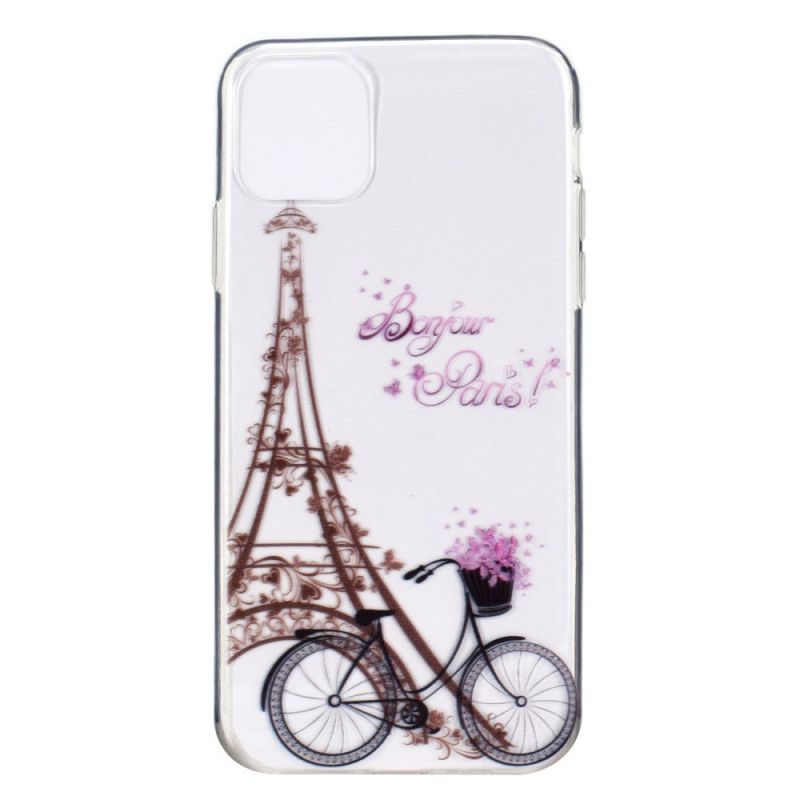 Hülle Für iPhone 12 Pro Max Transparent Hallo Paris