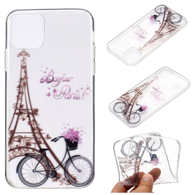 Hülle Für iPhone 12 Pro Max Transparent Hallo Paris