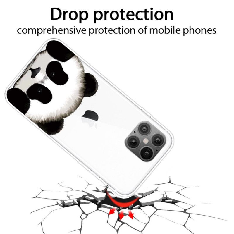 Hülle Für iPhone 12 Pro Max Transparenter Panda