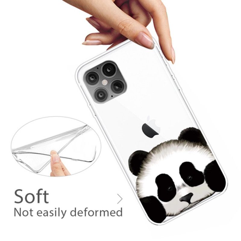 Hülle Für iPhone 12 Pro Max Transparenter Panda