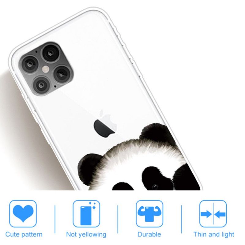 Hülle Für iPhone 12 Pro Max Transparenter Panda