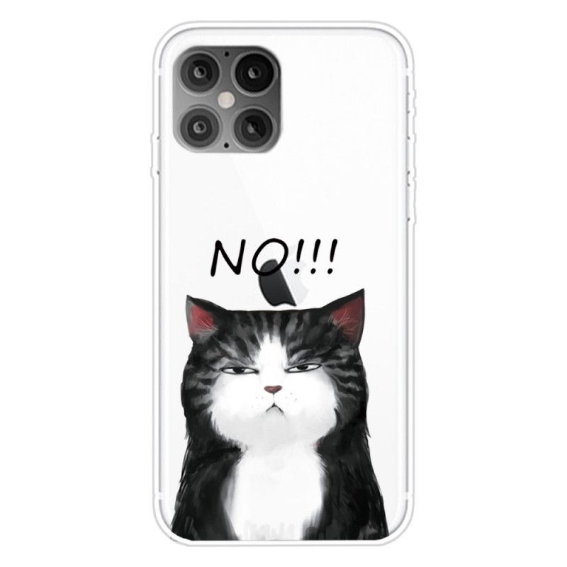 Hülle iPhone 12 Pro Max Handyhülle Die Katze. Die Nein Sagt