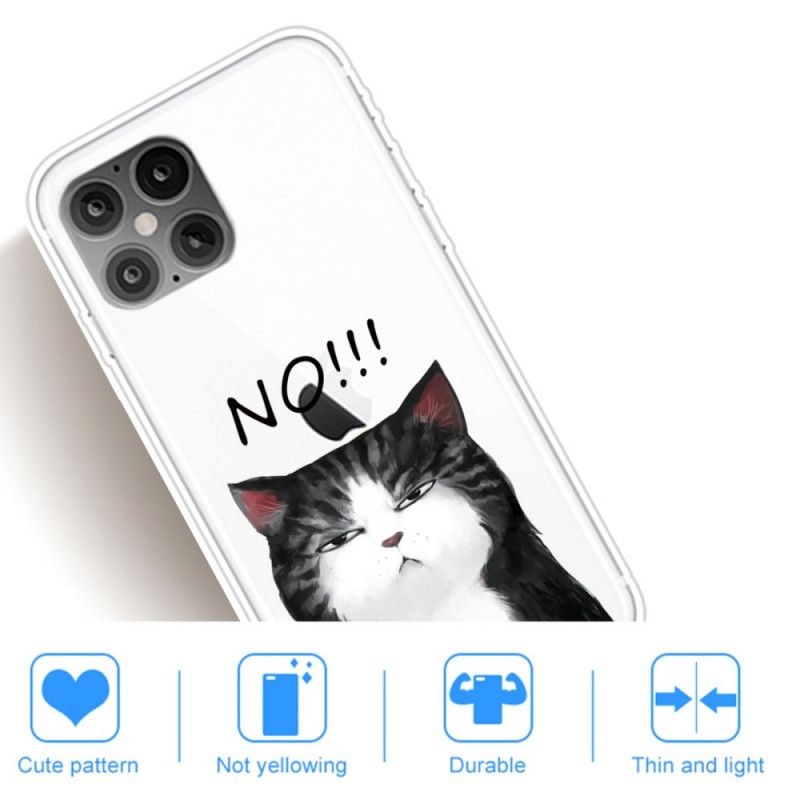 Hülle iPhone 12 Pro Max Handyhülle Die Katze. Die Nein Sagt