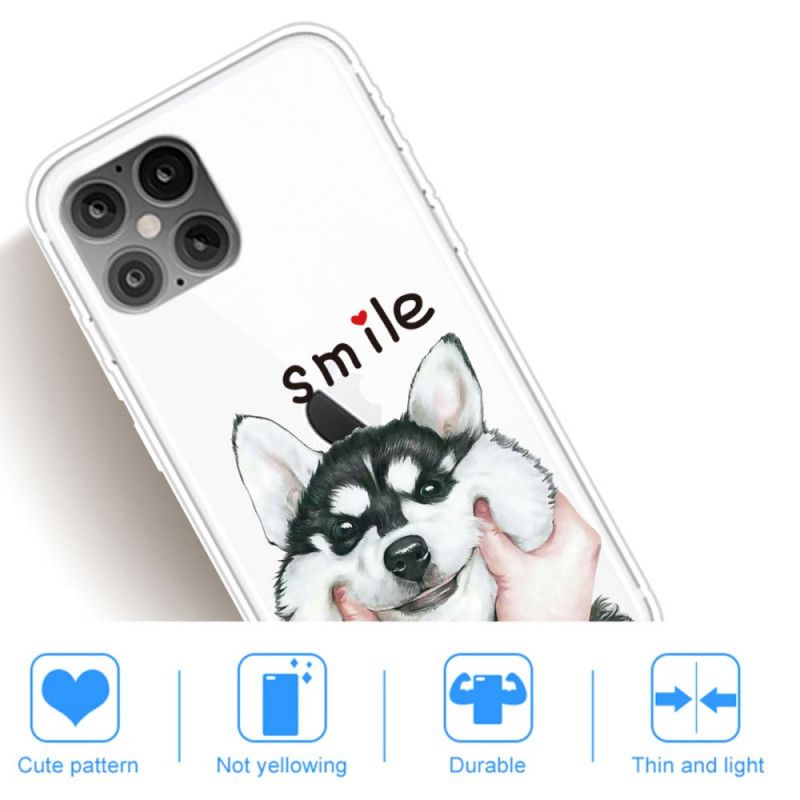 Hülle iPhone 12 Pro Max Lächeln Hund