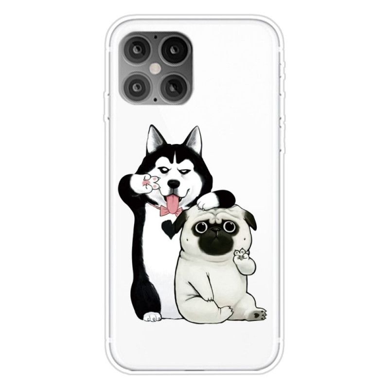 Hülle iPhone 12 Pro Max Lustige Hunde