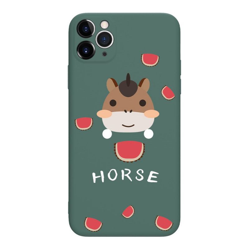 Hülle iPhone 12 Pro Max Pferd / Pferd Chinesischer Tierkreis