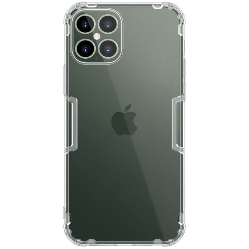 Hülle iPhone 12 Pro Max Weiß Natürlicher Transparenter Nillkin