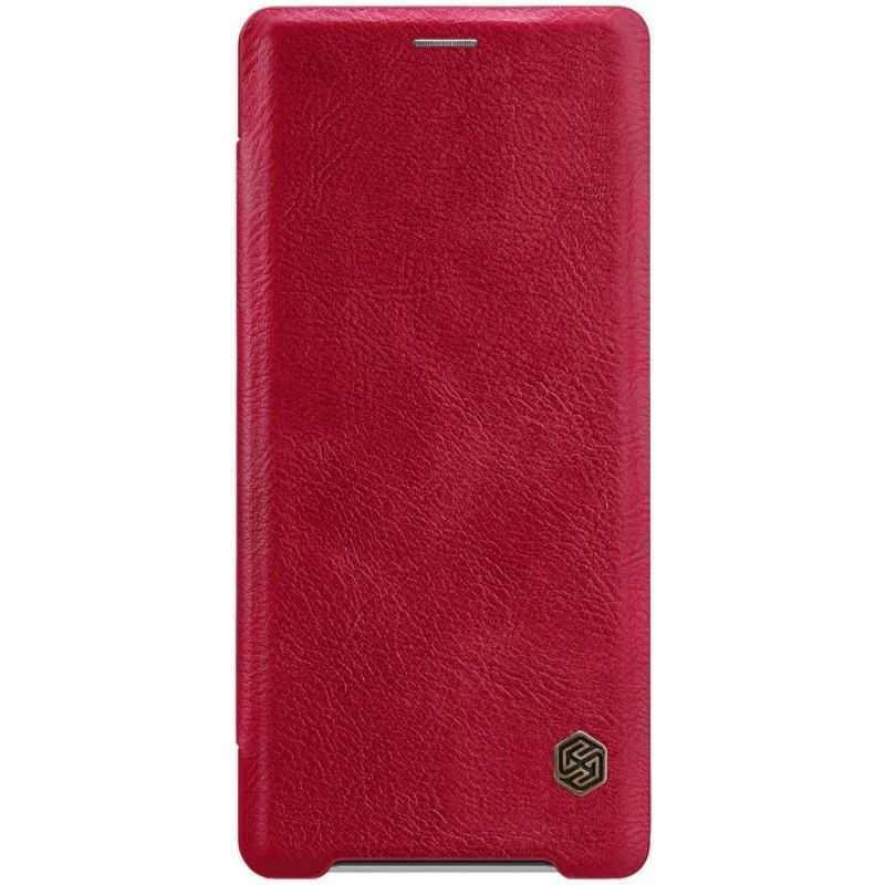 Flip Case Für Sony Xperia XZ3 Rot Nillkin-Qin-Serie