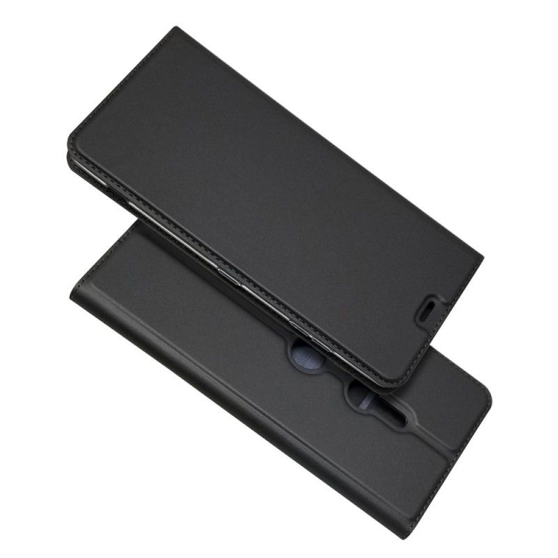 Flip Case Sony Xperia XZ3 Schwarz Erstklassige Serie