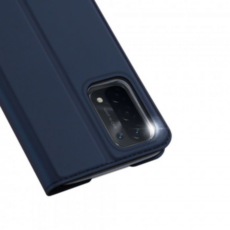 Flip Case Für Oppo A54 5g / A74 5g Skin Pro Dux Ducis