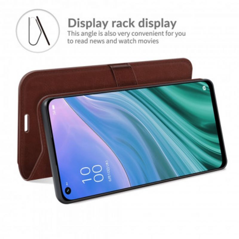 Lederhüllen Oppo A54 5g / A74 5g Handyhülle Kunstleder Ultra