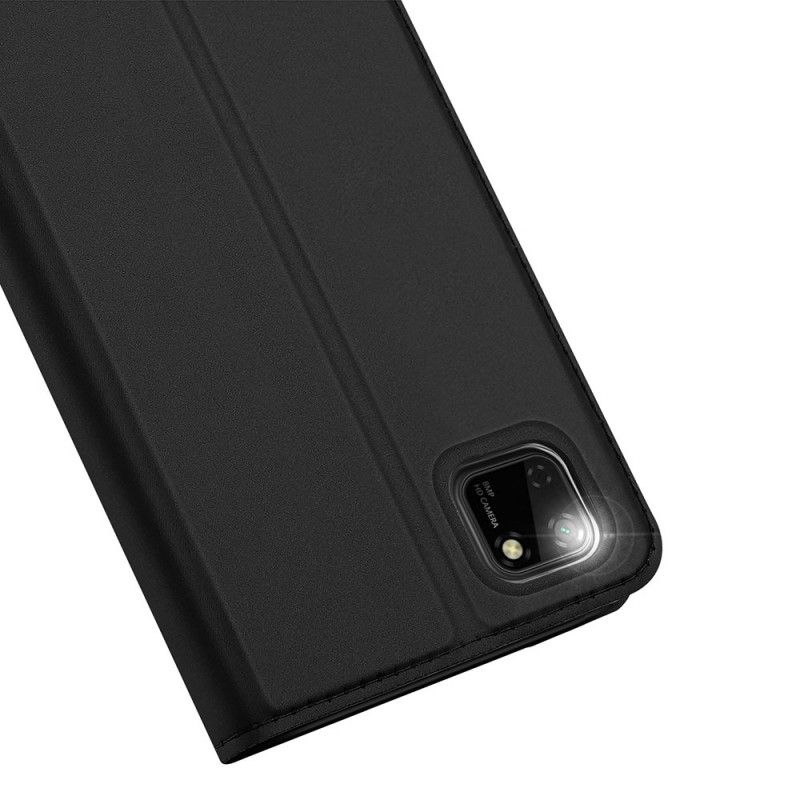 Flip Case Huawei Y5p Schwarz Pro-Dux-Ducis-Haut