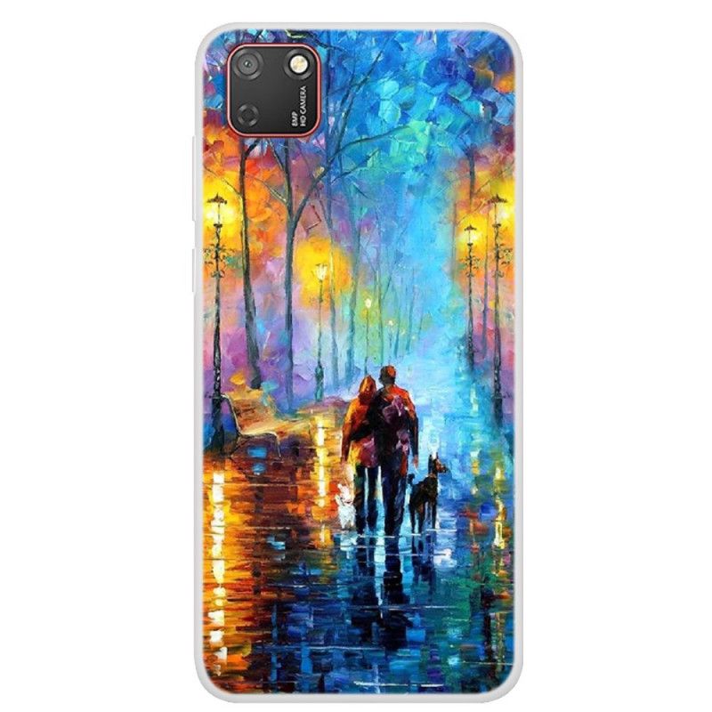 Hülle Für Huawei Y5p Familienspaziergang