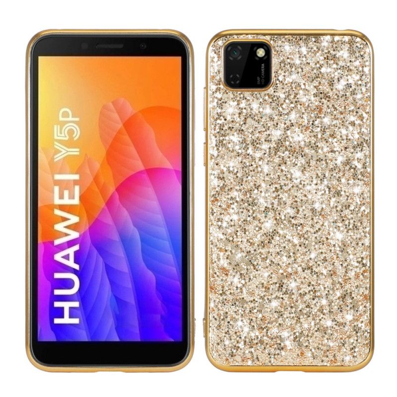 Hülle Für Huawei Y5p Schwarz Ich Bin Glitzernd