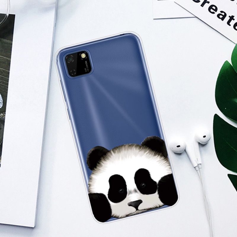 Hülle Huawei Y5p Handyhülle Transparenter Panda