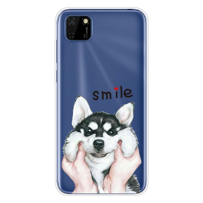 Hülle Huawei Y5p Lächeln Hund