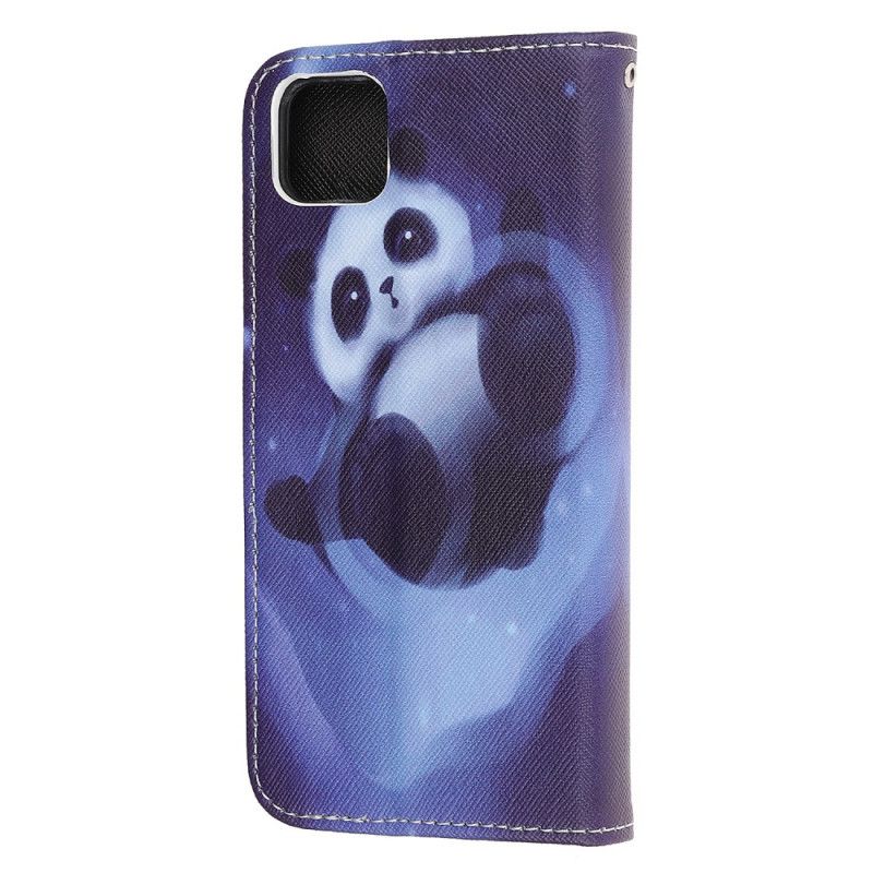 Lederhüllen Für Huawei Y5p Panda-Raum Mit Tanga