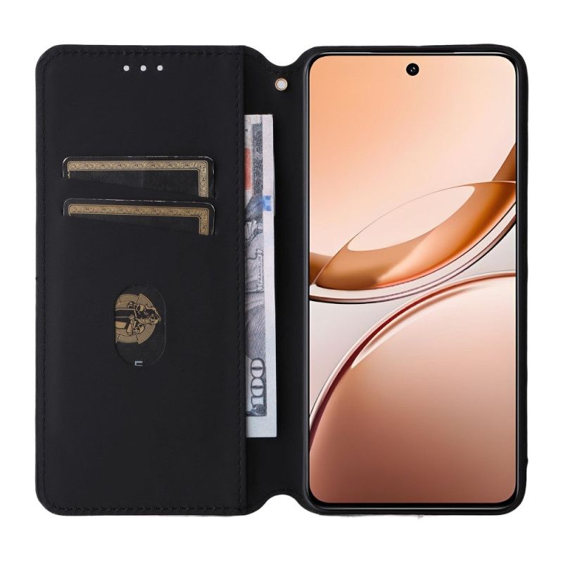 Flip Case Für Vivo V50 Lite 5g Rautenmuster