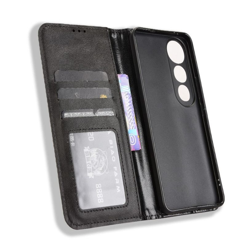 Flip Case Für Vivo V50 Lite 5g Vintage-fries