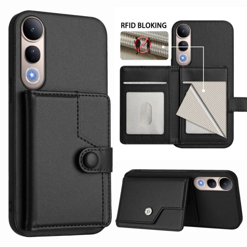 Hülle Vivo V50 Lite 5g Rfid-kartenhalter
