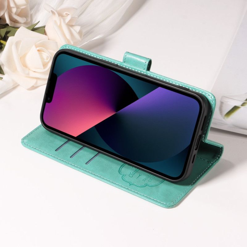 Lederhüllen Für Vivo V50 Lite 5g Blumen-schmetterlingsmuster