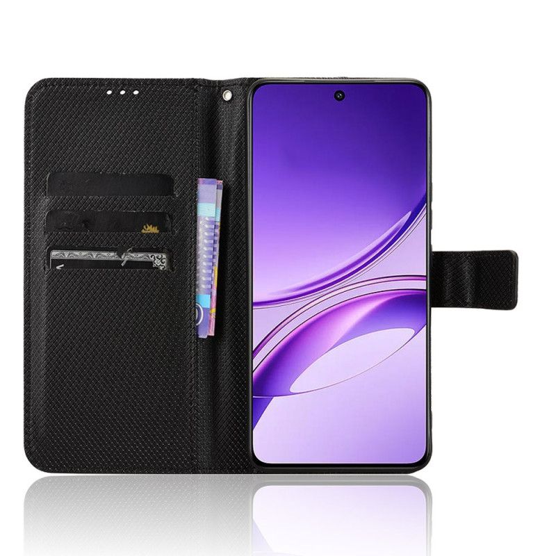 Lederhüllen Vivo V50 Lite 5g Rautenstruktur