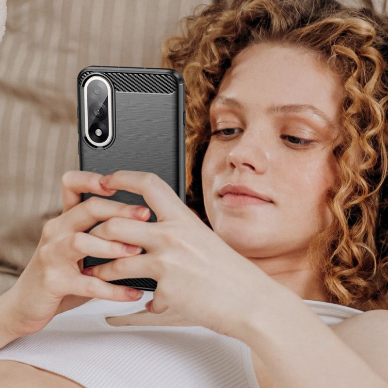 Hülle Oneplus Nord 5 Handyhülle Gebürstete Kohlefaser