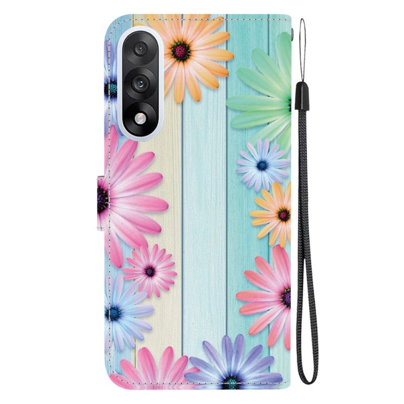 Lederhüllen Für Oneplus Nord 5 Bunte Sonnenblumen