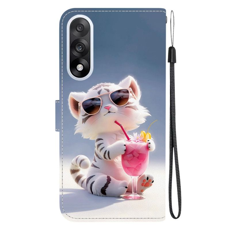 Lederhüllen Für Oneplus Nord 5 Cartoon-tiger