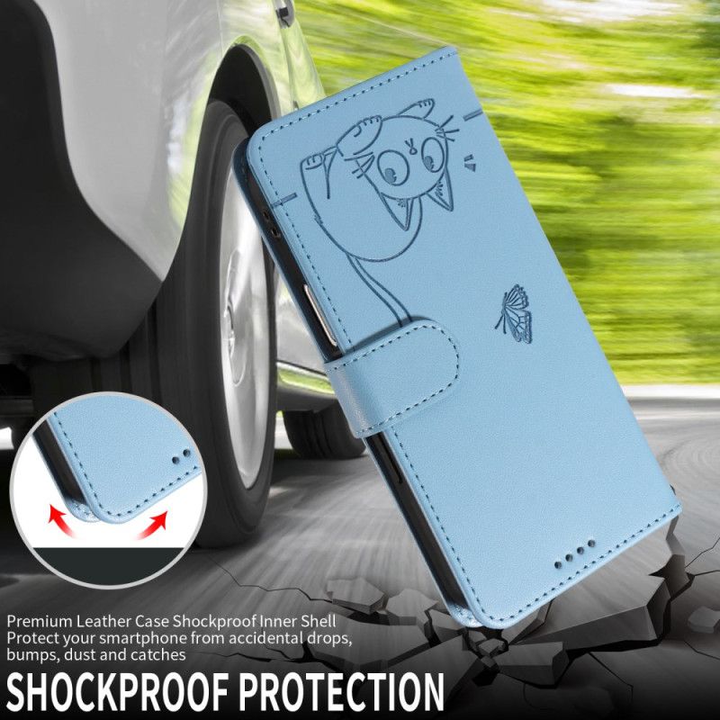 Lederhüllen Für Oneplus Nord 5 Grafikkatze